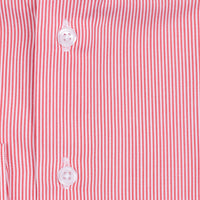 Bespoke - Red & White Striped Shirt