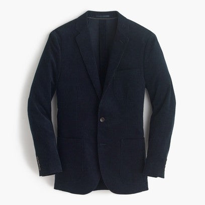 Navy Corduroy Blazer