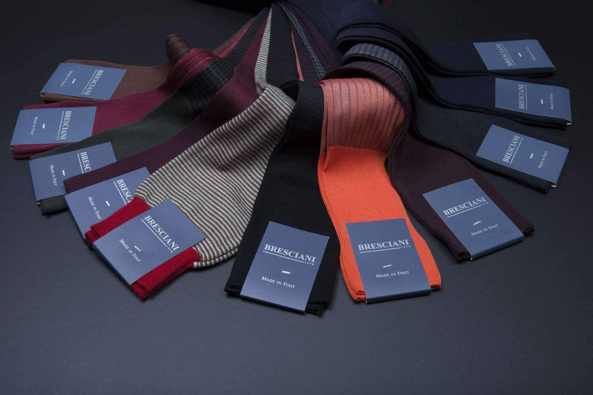 Made to Measure Bresciani Sock Subscription - Knee Length