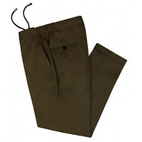 Cappucino Tailored Drawstring Chino